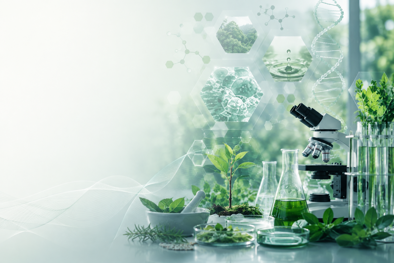 Clout Bio research foundation combining natural products, microbiology and applied bioscience